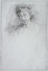 Whistler mit der weißen Locke, 1879